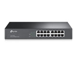 TP-Link TL-SF1016DS netværksswitch Ikke administreret Fast Ethernet (10/100) 1U Sort