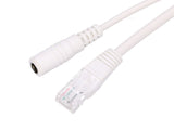 Extralink POE Injektor und Splitter mit einem Port einfacher Injektor weißes Kabel Hurtigt ethernet 48 V