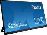 iiyama ProLite T2255MSC-B1 computerskærm 54,6 cm (21.5") 1920 x 1080 pixel Fuld HD LCD Berøringsskærm Sort