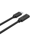 UNITEK C14086BK-1M USB-kabel USB 3.2 Gen 2 (3.1 Gen 2) USB C 10 Gbit/sek. 100 W Sort