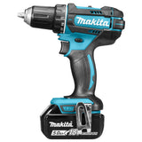 Makita DDF482RTJ elektrisk skruetrækker & slagbor 1900 rpm Sort, Blå