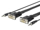 Vivolink PROVGAMCS1.8 videokabel adapter 1,8 m VGA (D-Sub) + 3.5mm Sort