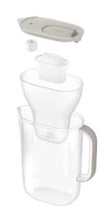 Brita Style Essential + 3 Maxtra Pro Pure Performance Kande vandfilter 2,4 L Transparent, Sand