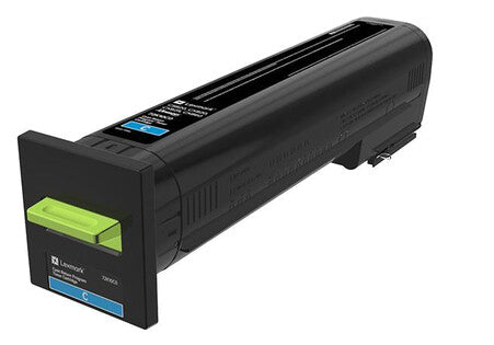 Lexmark 72K20C0 tonerpatron 1 stk Original Blå