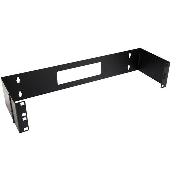 StarTech.com WALLMOUNTH2 stativ 2U Vægmonteret stativ Sort
