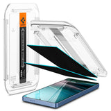Spigen GLAS.tR EZ Fit HD Privacy Skærmfilter Samsung 2 stk