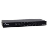 Inter-Tech KVM AS-3116DU VGA KVM Switch Stativ-montering Sort