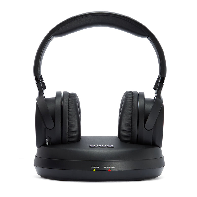 Aiwa WHF-930D hovedtelefoner/headset Trådløs TV Sort