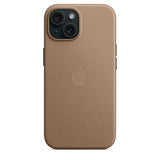 Apple Cover MagSafe-kompatibilitet microtwill, FineWoven taupe til iPhone 15