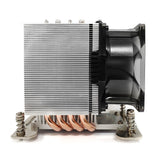 Dynatron A35 Computerkølesystem Processor Luftkøler 8 cm Aluminium, Sort 1 stk