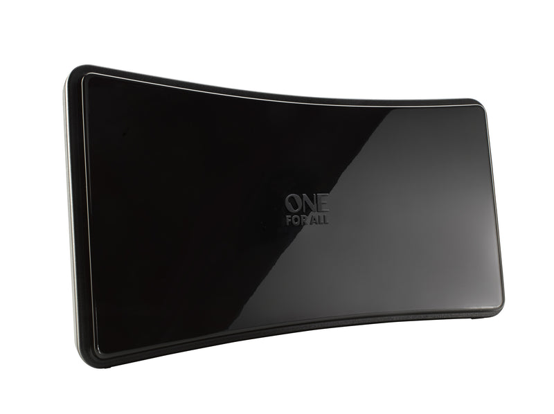One For All Design Line DVB-T2 Curved Antenne 5G black fjernsynsantenne Indendørs