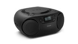 Philips TAZ2000B/10 CD-afspiller Sølv, Sort Bærbar CD-afspiller