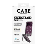 PanzerGlass CARE™ by ® Kickstand Case Transparent m. Hvid MagSafe iPhone 18 Pro | 17 Pro