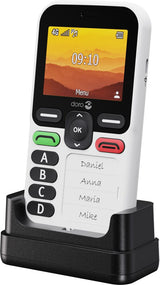 Doro Leva X10 6,1 cm (2.4") 117 g Sort, Hvid Senior telefon