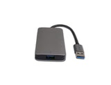 Prokord U3-4U01 interface hub USB 3.2 Gen 1 (3.1 Gen 1) Type-A Sølv