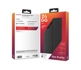 ZAGG Folio mobiltelefon etui 16 cm (6.3") Folie Sort