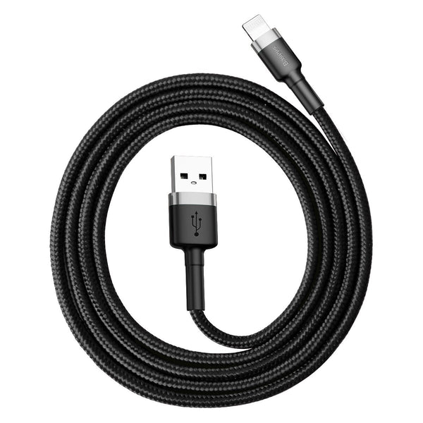Baseus CALKLF-BG1 USB-kabel 1 m USB A Sort, Grå