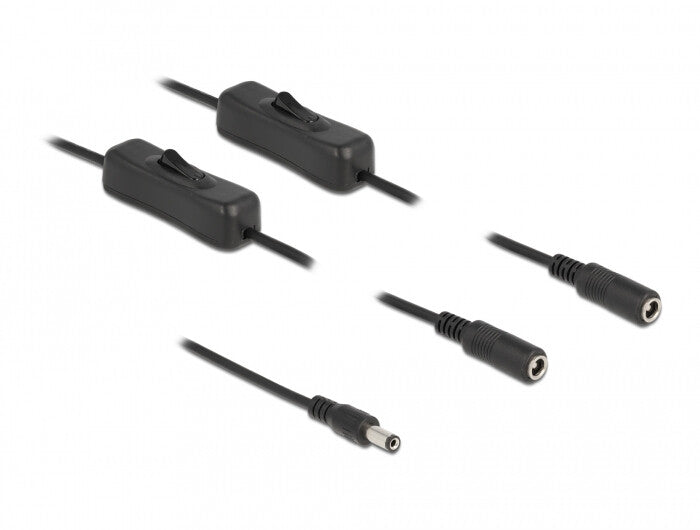 DeLOCK 86794 el-ledning Sort 1 m DC
