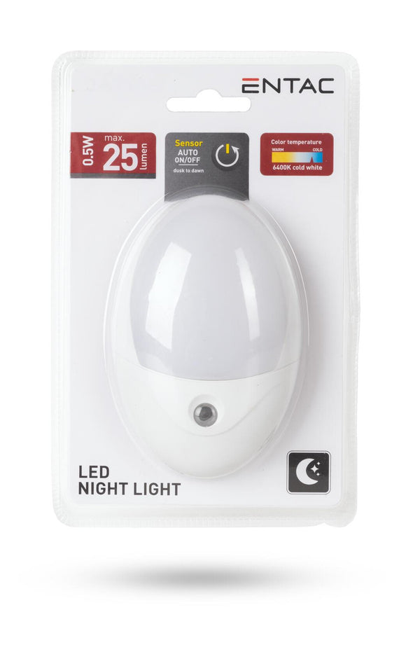 Entac ENL-O-0.5W-DS natte-belysning Plug-in natlys