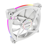 Montech RX120 PWM Processor Ventilator 12 cm Hvid 1 stk