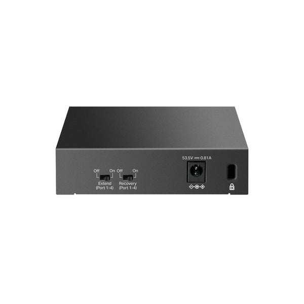 TP-Link LiteWave LS105P Ikke administreret Fast Ethernet (10/100) Strøm over Ethernet (PoE) Sort