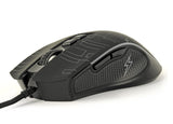 Gembird MUSG-RGB-01 mus Spil Højre hånd USB Type-A 3600 dpi