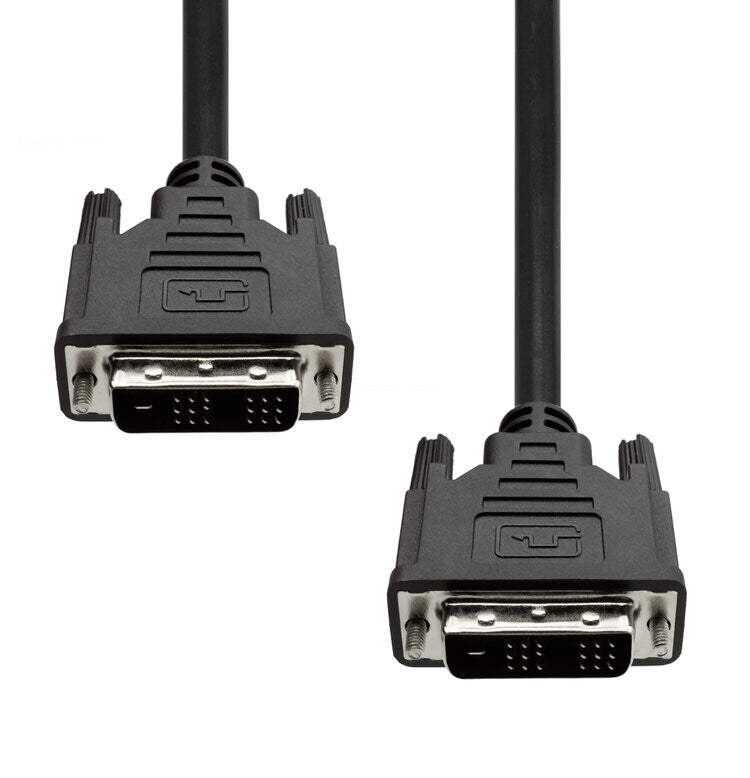 ProXtend DVI-D 18+1 Cable 1M DVI kabel Sort
