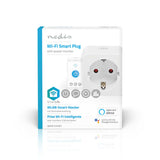 Nedis WIFIP121FWT smart stik 3680 W Hjem Hvid