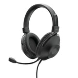 Trust HS-250 Headset Ledningsført Opkald/musik Sort
