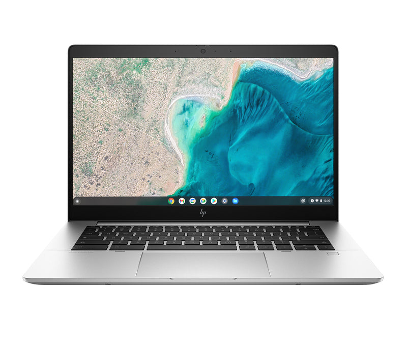 HP Elite c640 G3 Intel® Core™ i5 i5-1245U Chromebook 35,6 cm (14") Fuld HD 16 GB LPDDR4x-SDRAM 256 GB SSD Wi-Fi 6 (802.11ax) ChromeOS Sølv