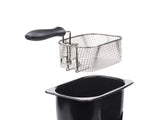 Tristar FR-6919 frituregryde Enkelt 2 L Enkeltstående 800 W Sort, Rustfrit stål