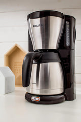Philips Café Gaia Collection Kaffemaskine i metal med termokande