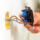 Shelly Wall Switch 1 lyskontakt Sort