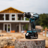 Makita DHP489RTJ elektrisk skruetrækker & slagbor 1800 rpm Sort, Blå