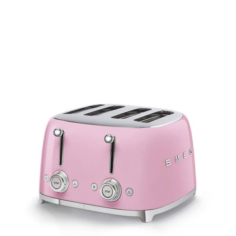 Smeg 50's Style Brødrister TSF03PKEU Lyserød