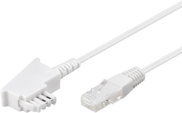 Goobay 60678 telefonkabel 40 m Hvid