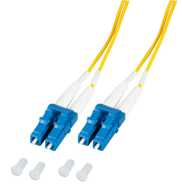 EFB Elektronik O0350.10-1.2 InfiniBand og fiberoptisk kabel 10 m 2x LC Gul