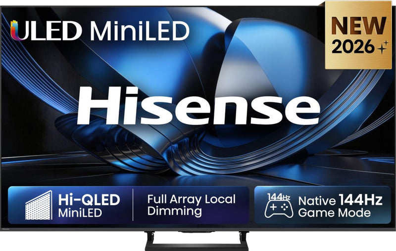 Hisense 65U7SE 165,1 cm (65") 4K Ultra HD Smart TV Wi-Fi Sort