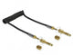 DeLOCK 85836 lydkabel 1 m 3.5mm Sort