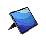 Logitech Combo Touch QWERTY Nordisk Smart Connector Grå