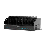 Naotic 903001 ladestation organisator Desktop monteret Metal Sort
