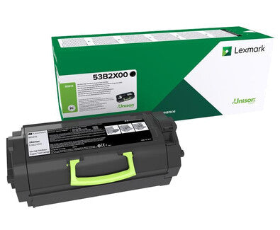 Lexmark 53B2X00 tonerpatron 1 stk Original Sort