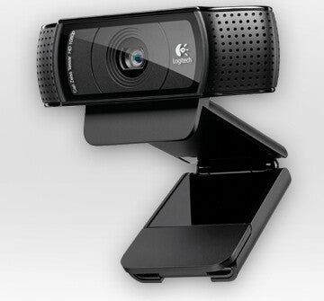 Logitech HD Pro C920 webcam 1920 x 1080 pixel USB 2.0 Sort