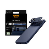 PanzerGlass ® Fender Kamerabeskytter Dybblå iPhone 17 Pro