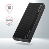 Axagon EEM2-GTR drevkabinet SSD kabinet Sort M.2