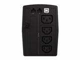 Conceptronic ZEUS07E UPS-enhed Interaktivt indgangsstik 1 kVA 600 W 4 AC stikkontakt(er)