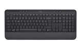 Logitech Signature K650 tastatur Kontor Bluetooth QWERTZ Schweizisk Grafit