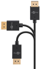 Goobay 77442 DisplayPort kabel 1 m Sort