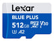 Lexar BLUE PLUS 512 GB MicroSDXC UHS-I
