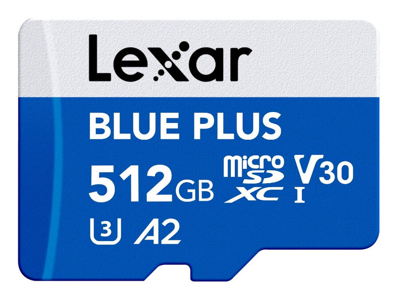 Lexar BLUE PLUS 512 GB MicroSDXC UHS-I